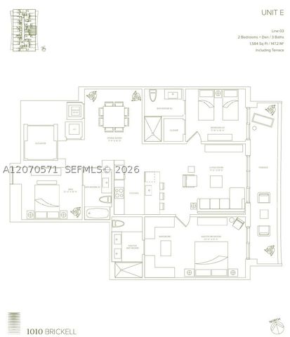 1010 Brickell Ave 3903, Miami, FL 33131