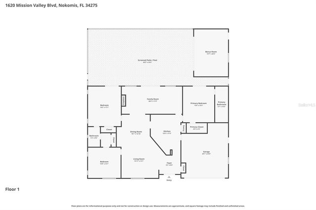 1620 MISSION VALLEY BOULEVARD, Nokomis, FL 34275