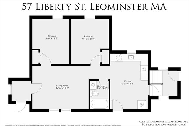 57 Liberty Street 2, Leominster, MA 01453