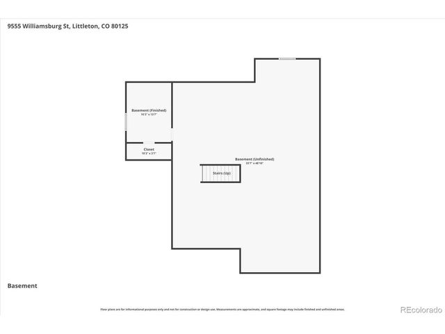 9555 Williamsburg St, Littleton, CO 80125