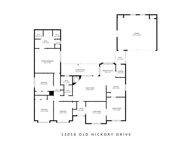 13018 Old Hickory Drive, Cypress, TX 77429