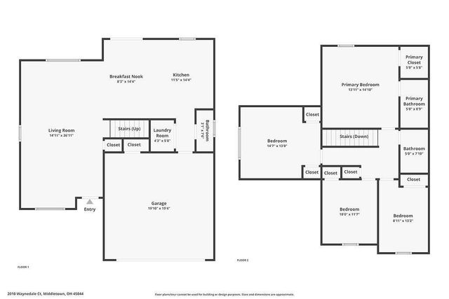 2010 Waynedale Court, Middletown, OH 45044