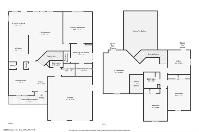 12555 Canyon Falls Boulevard, Willis, TX 77318