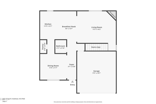 1616 Irving Place, Creedmoor, NC 27522