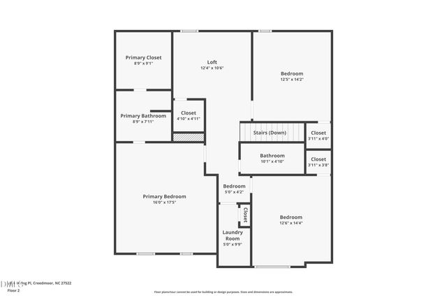 1616 Irving Place, Creedmoor, NC 27522