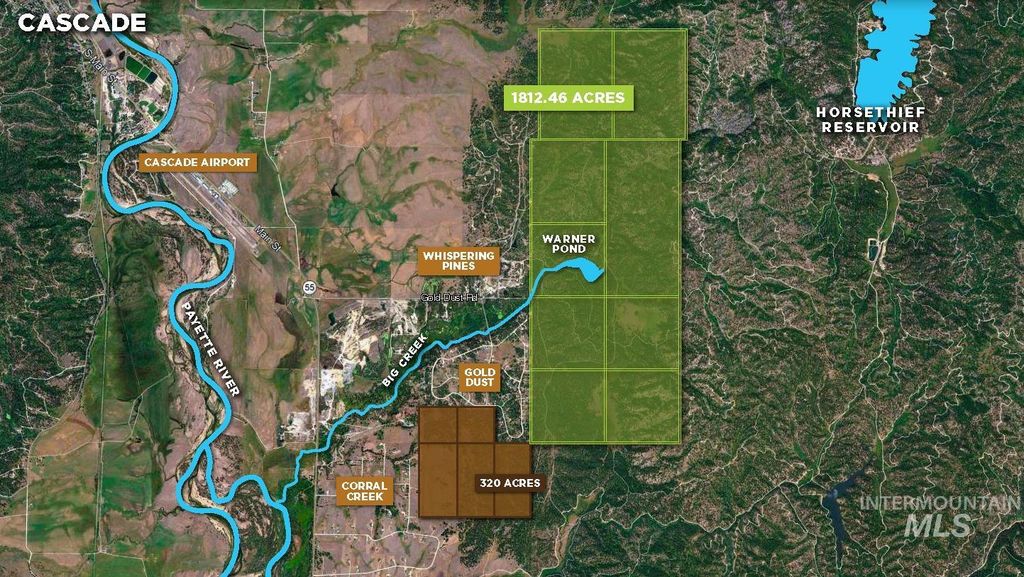 ±1812 Acres Big Creek Meadows Ranch, Cascade, ID 83611 photo 2