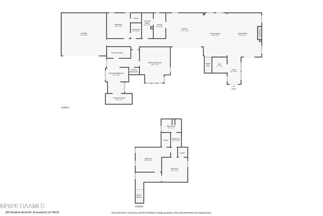 203 Shadow Bend Drive, Broussard, LA 70518