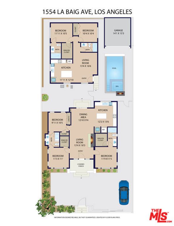 1554 La Baig Avenue, Los Angeles, CA 90028 — exterior