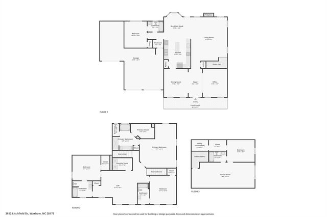 3812 Litchfield Drive, Waxhaw, NC 28173