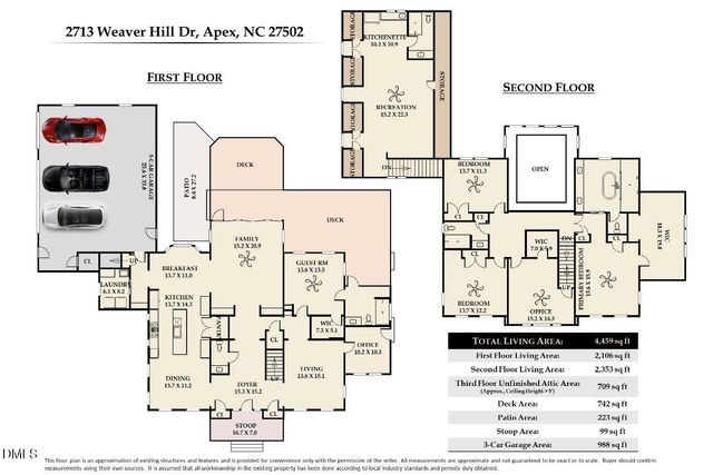 2713 Weaver Hill Drive, Apex, NC 27502