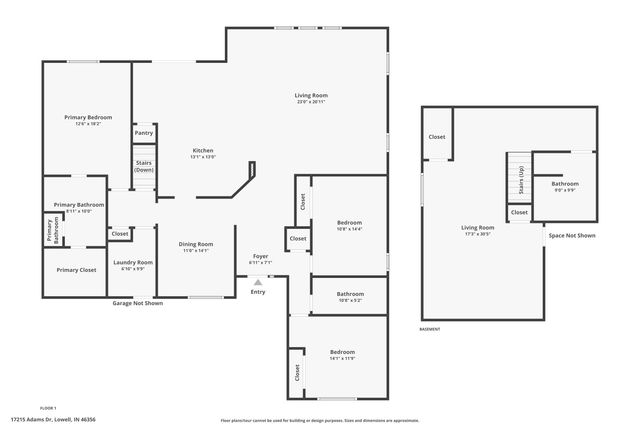 17215 Adams Drive, Lowell, IN 46356