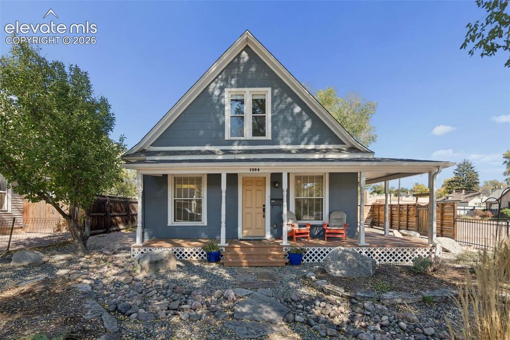 1504 W Cucharras Street, Colorado Springs, CO 80904 — exterior