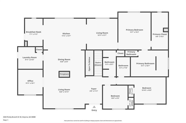 3342 Pretty Branch SE Drive, Smyrna, GA 30080