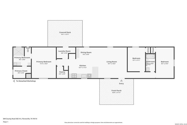 849 County Road 302 A, Floresville, TX 78114