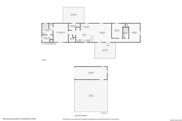 849 County Road 302 A, Floresville, TX 78114