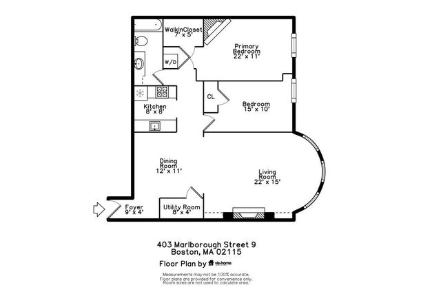 403 Marlborough St 9, Boston, MA 02115