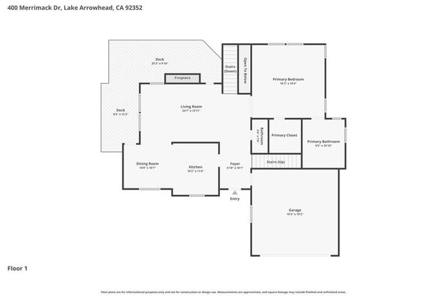 400 Merrimack Drive, Lake Arrowhead, CA 92352