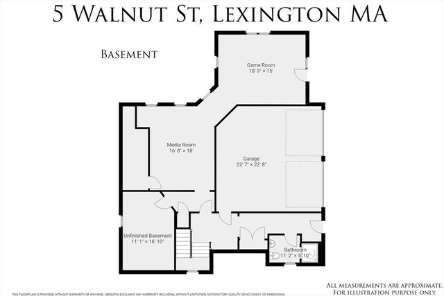 5 Walnut Street, Lexington, MA 02421