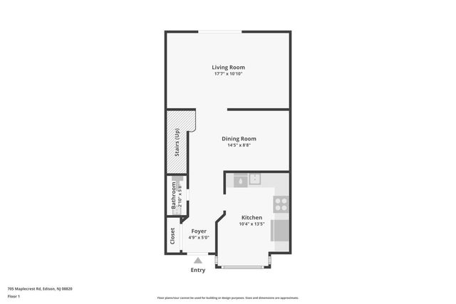 705 Maplecrest Road, Edison, NJ 08820