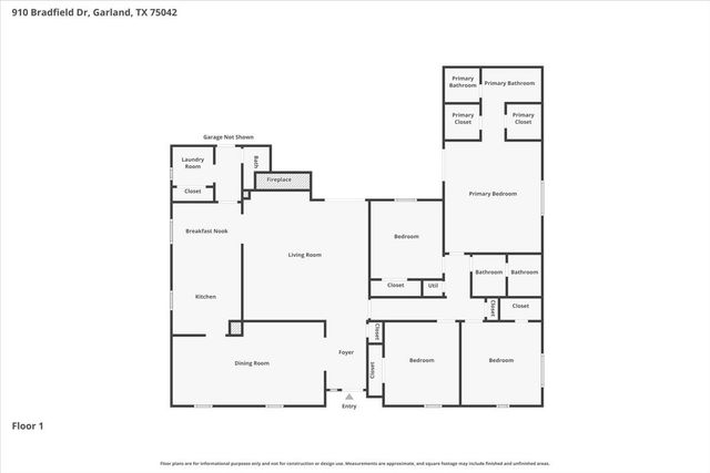 910 Bradfield Drive, Garland, TX 75042