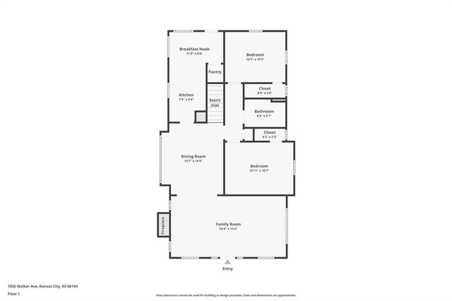 1835 Walker Avenue, Kansas City, KS 66104