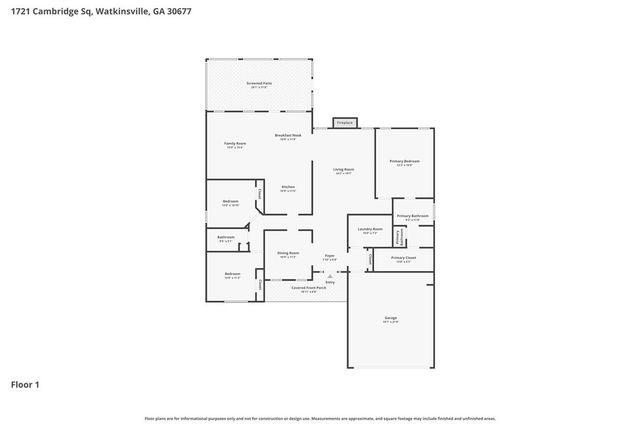 1721 Cambridge Square, Watkinsville, GA 30677