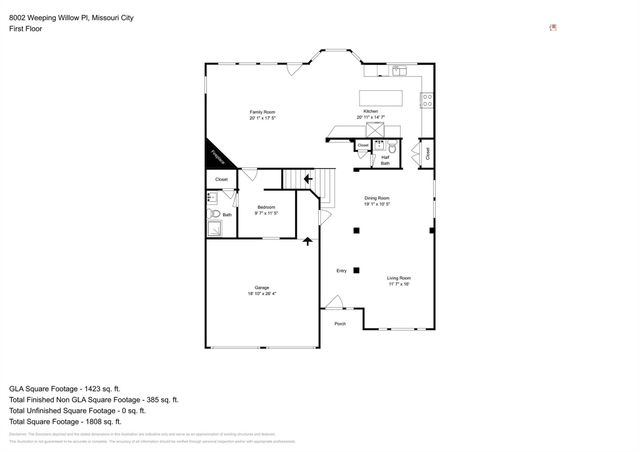 8002 Weeping Willow Place, Missouri City, TX 77459