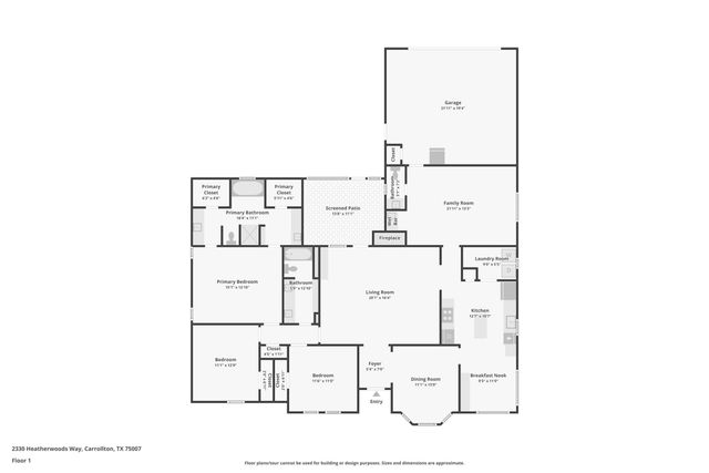 2330 Heatherwoods Way, Carrollton, TX 75007