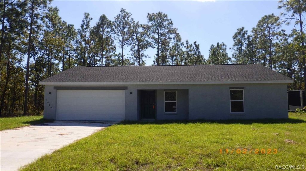 1020 W Newbury Street, Citrus Springs, FL 34434