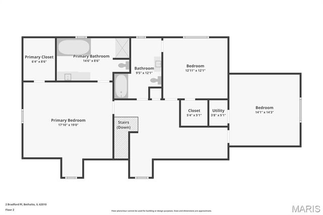 2 Bradford Place, Bethalto, IL 62010