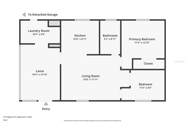 1172 EDGEMERE PLACE, Englewood, FL 34224