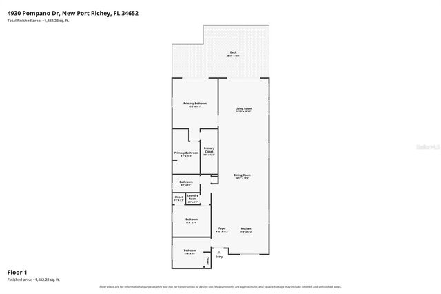 4930 POMPANO DRIVE, New Port Richey, FL 34652