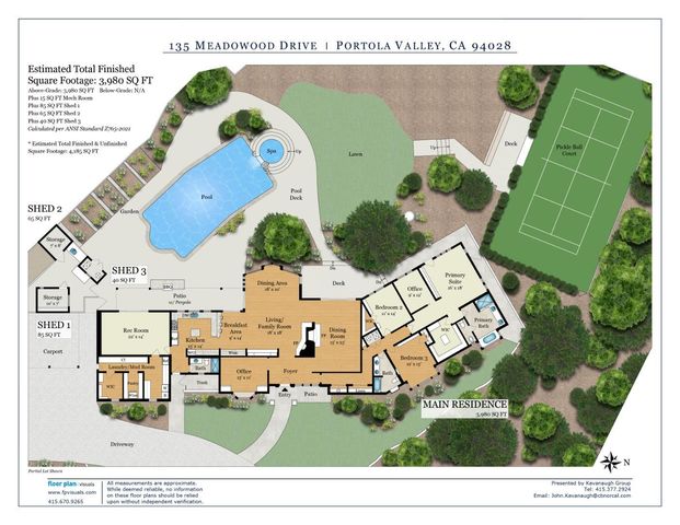 135 Meadowood Drive, Portola Valley, CA 94028