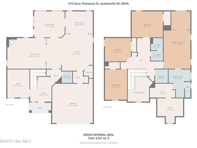 415 Cyrus Thompson Drive, Jacksonville, NC 28546