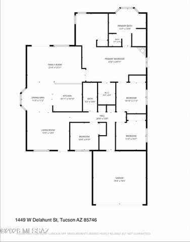 1449 W Delahunt Street, Tucson, AZ 85746