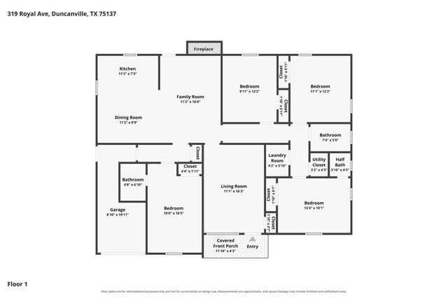 319 Royal Avenue, Duncanville, TX 75137