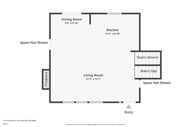 117 E Franklin Dr, Nine Mile Falls, WA 99026