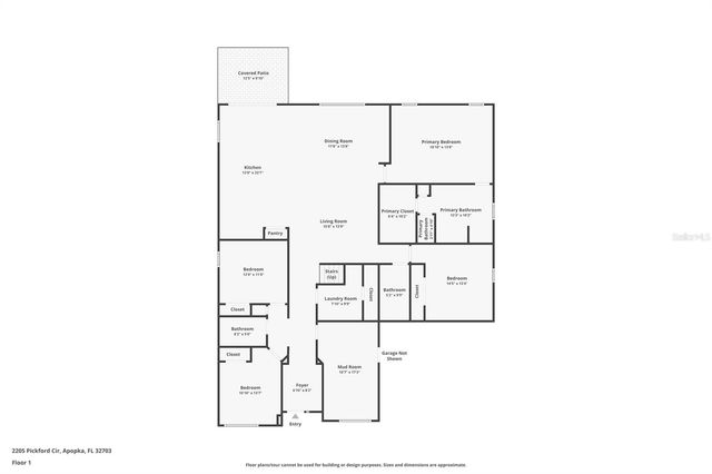 2205 PICKFORD CIRCLE, Apopka, FL 32703