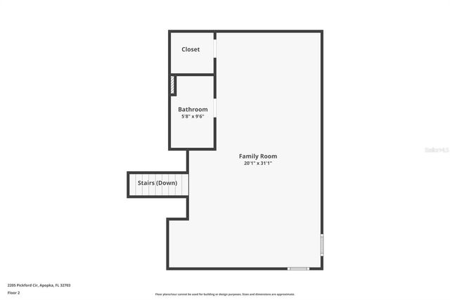 2205 PICKFORD CIRCLE, Apopka, FL 32703