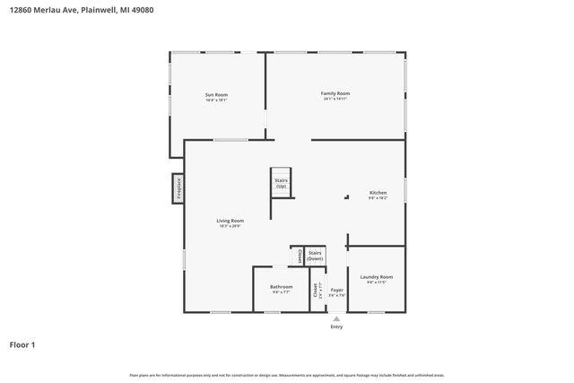 12860 Merlau Avenue, Plainwell, MI 49080