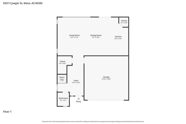 5537 E Jaeger Street, Mesa, AZ 85205