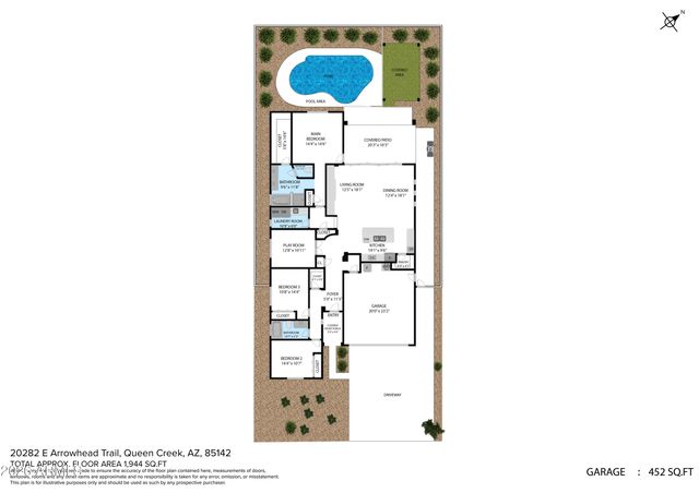 20282 E ARROWHEAD Trail, Queen Creek, AZ 85142