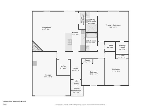 5564 Ragan Drive, The Colony, TX 75056