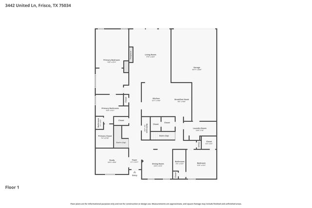 3442 United Lane, Frisco, TX 75034
