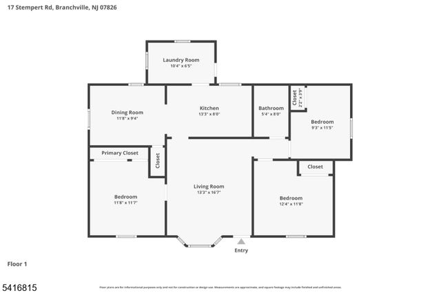 17 Stempert Rd, Frankford Twp., NJ 07826