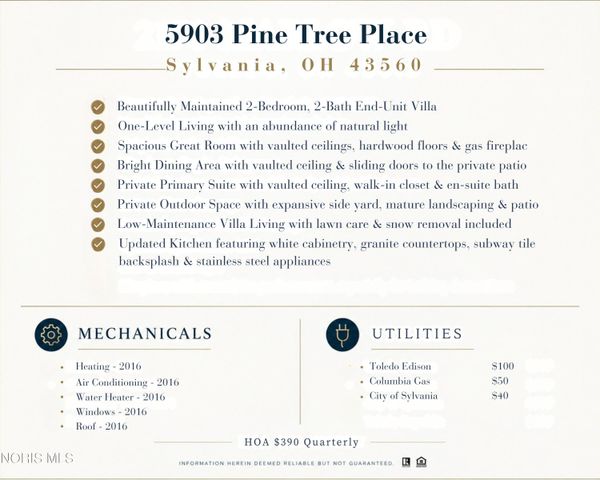 5903 Pine Tree Place, Sylvania, OH 43560