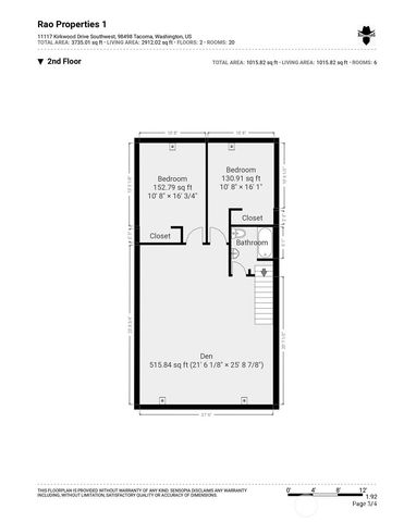 11117 Kirkwood Drive SW, Lakewood, WA 98498