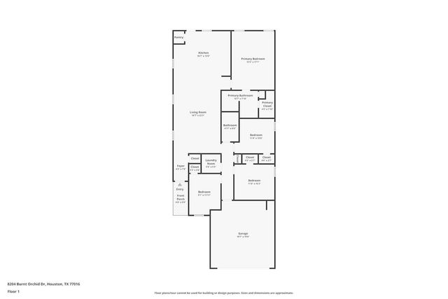 8204 Burnt Orchid Drive, Houston, TX 77016