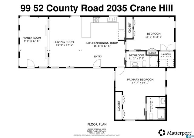 52 COUNTY ROAD 2035, Crane Hill, AL 35053