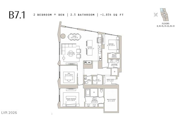700 West Carson Avenue 3103, Las Vegas, NV 89106